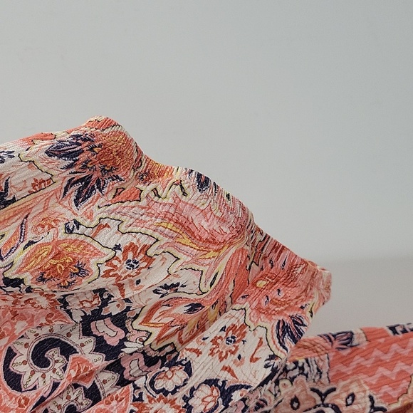 Nurture by Lamaze Pink Flutter Sleeve Blouse with Relaxed Pleats - Picture 8 of 16